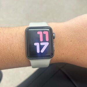 Apple Watch Black Series 3 With Sports Band